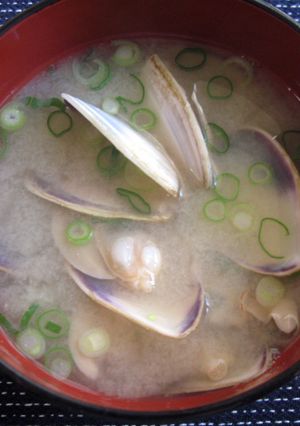 A picture of Clam Miso Soup.