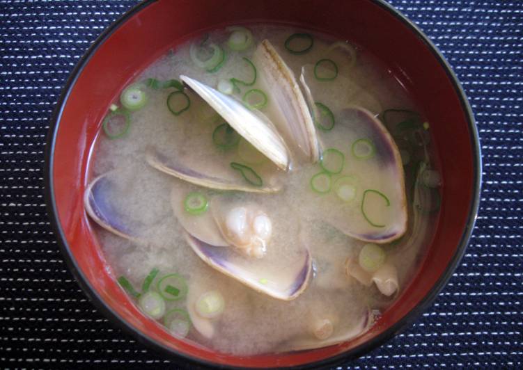 Recipe of Ultimate Clam Miso Soup