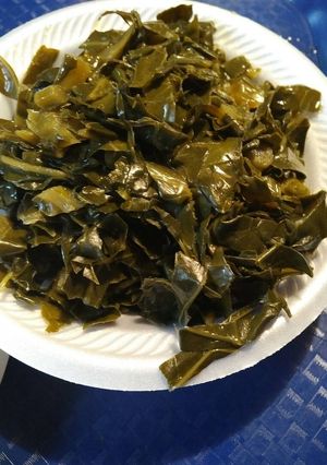 A picture of Collards that Skye Loves.