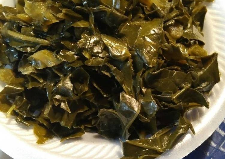 Recipe of Any-night-of-the-week Collards that Skye Loves