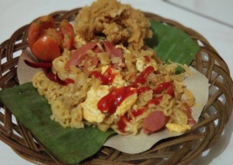 Resep Kreasi Mie Rebus Ayam Bawang😊 Yang Enak