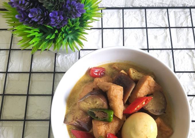 Resep Sayur Lodeh Tahu Telur Terong Oleh Vida Tyas Cookpad