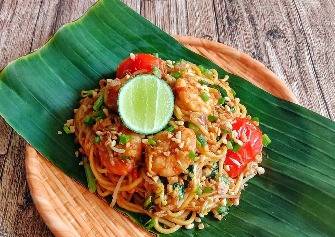 Mee Goreng Udang ala Mamak
