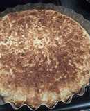 Tarta de coco y dulce de leche