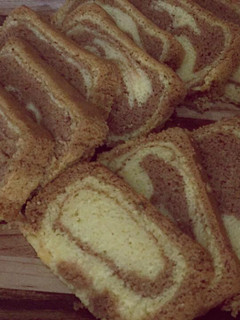 A picture of Chocolate bread brownies.
