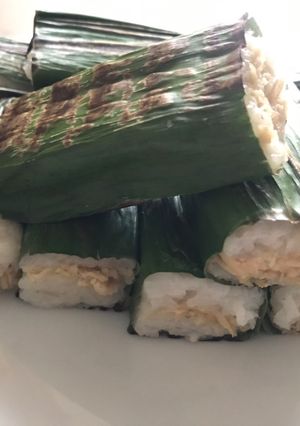 Foto resep Lemper bakar isi ayam kampung