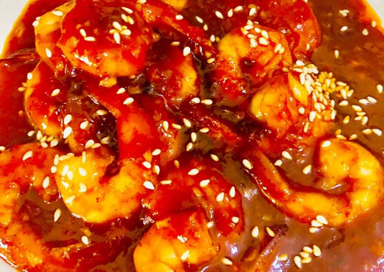 Korean Style Fried Shrimp