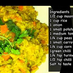 A picture of Healthy Dal chawal khichadi.