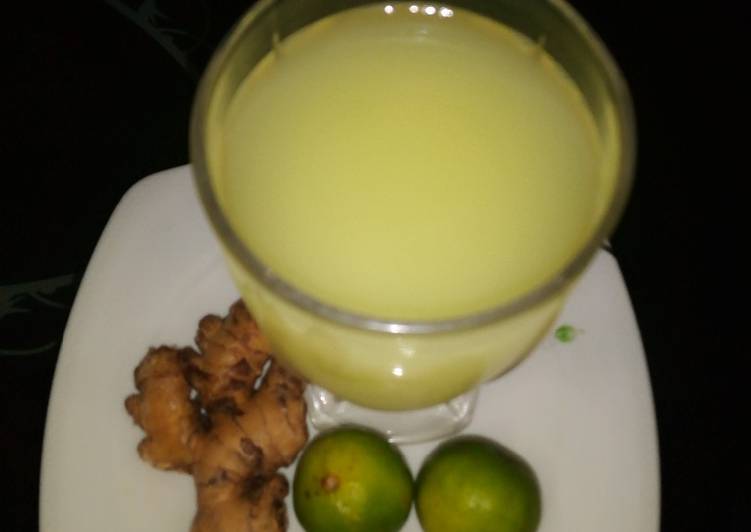 How to Prepare Super Quick Homemade Ginger Drink