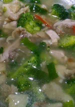 Foto resep Ca brokoli ayam