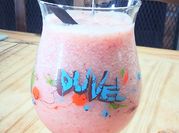 Una foto de dulce de frutilla con stevia
