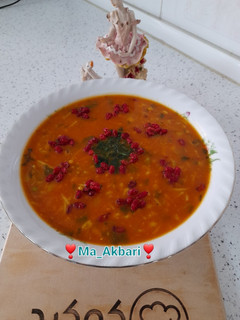 عکسی از دستور 🍛سوپ ورمیشل🍛