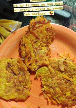 Una foto de Croquetas de zanahoria sin harina