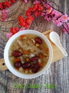 Foto resep Sup Jamur Salju