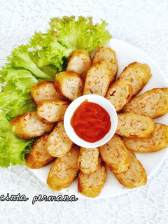 Foto resep Lumpia Udang Tim Goreng