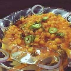 A picture of Dhaba style daal fry.