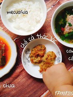 Hình của món Chả cá thác lác.