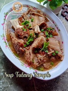 Gambar Sup Tulang Simple