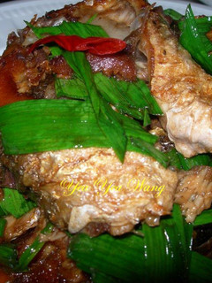 醬燒烏仔魚 的食譜成品照片