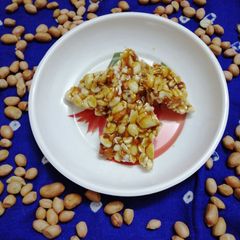 A picture of Peanut chikki.