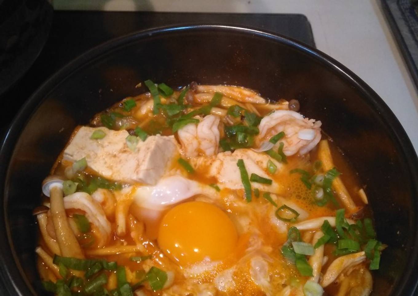 Sup tahu pedes korea