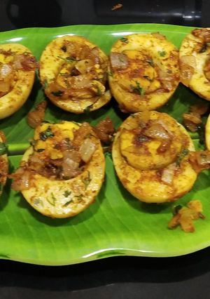 A picture of Tawa Egg Fry.