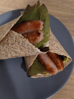 Una foto de Fajitas con salchichas
