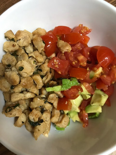 Una foto de Bowl de soja texturizada