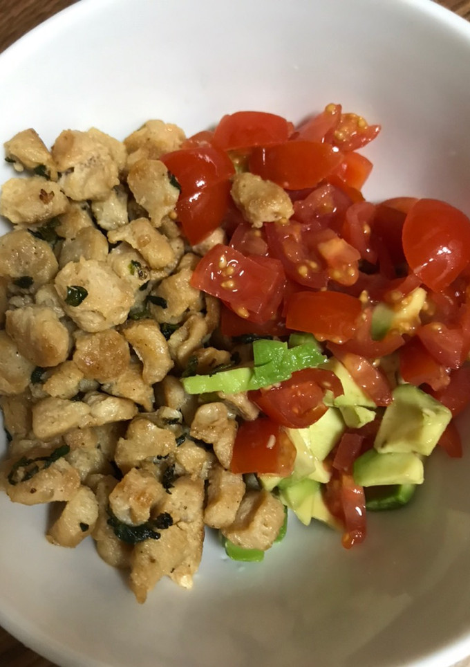 Una foto de Bowl de soja texturizada