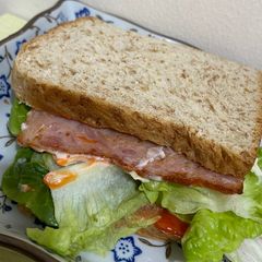 Ham Sandwich with Cheese A picture of Ham Sandwich with Cheese.