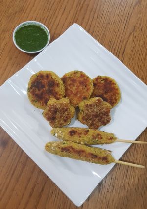 લો કેલેરી ટિકકી/કબાબ(low calorie Tikki/kabab) રેસીપી મુખ્ય ફોટો