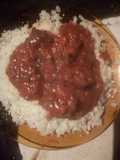 Albóndigas con arroz