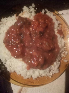 Una foto de Albóndigas con arroz