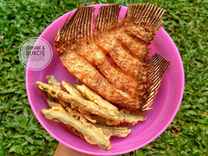 Langkah Mudah untuk Menyiapkan Gurame &amp;amp; Buncis Crispy, Enak Banget