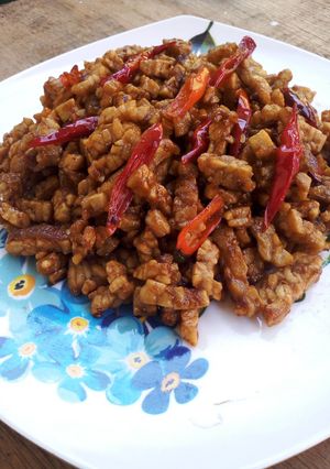 Foto resep Oreg tempe kering sederhana