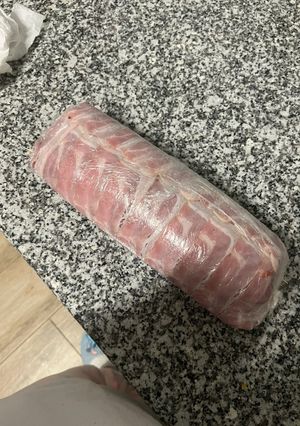 Una foto de Redondo de carne picada al horno