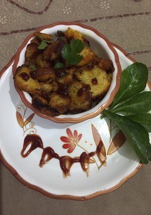 A picture of Masala bread.