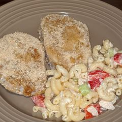 A picture of Zippy and Sweet Breaded Pork Chops.