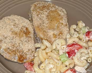 Popular Recipe Zippy and Sweet Breaded Pork Chops Practical Delicious