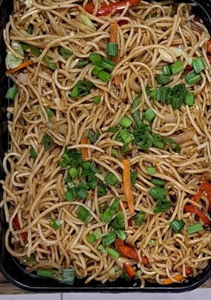 A picture of Hakka noodles.
