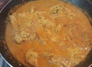 Una foto de Pollo tikka masala