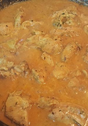 Una foto de Pollo tikka masala
