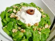 Una foto di pasta alici orecchiette