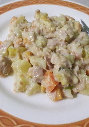 Una foto de Ensalada de Atún y papa