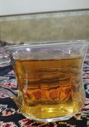 عکسی از دستور چای لیموی عمانی