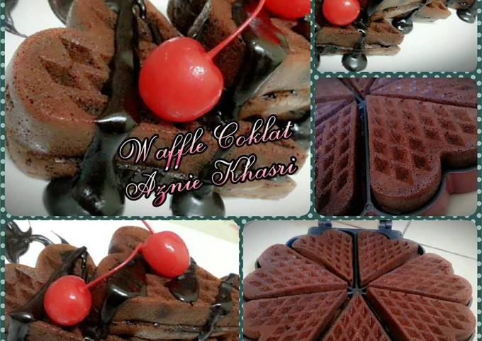 Resipi Waffle Coklat Oleh Aznie Khasri Cookpad