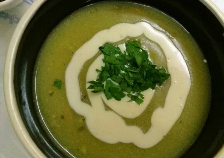 شوربة فطر والكريما سريعة