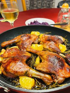 Narancsos kacsacomb recept fotója