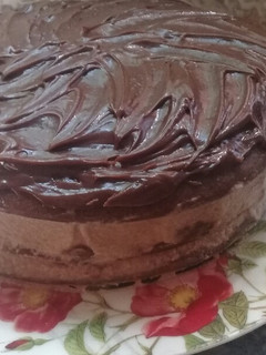 Una foto de Torta de choco a la sartén