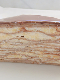 Una foto de Tarta del Día de la Madre: Milhojas de limón y chocolate